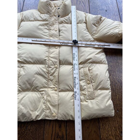 Patagonia Women’s Silent Down Jacket Beeswax Tan (Pale Yellow) NWT Size XL - Picture 8 of 10
